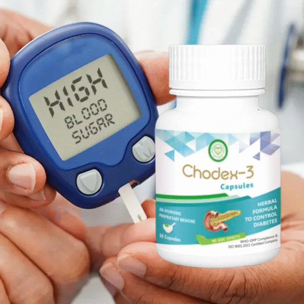 Chodex-3 Capsules – Ayurvedic Support for Diabetes Management